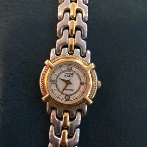 Anne Klein Silver and Gold Watch